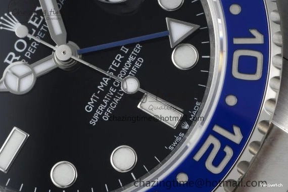 GMT KING 126710 CHS Edition K3285 SS Best 1:1 Oyster Master on II Factory 904L BLNR Bracelet 0402